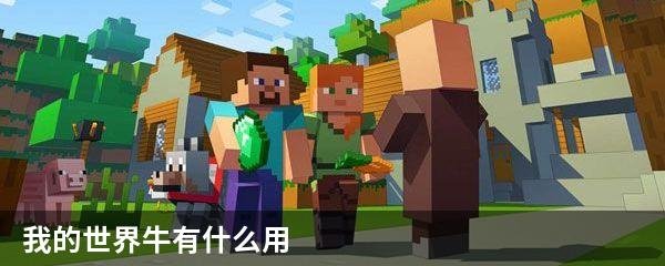 我的世界牛有什么用