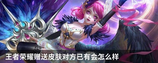 王者荣耀赠送皮肤对方已有会怎么样