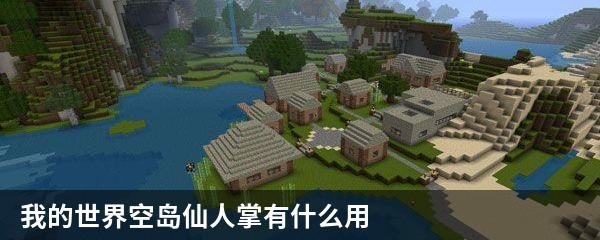 我的世界空岛仙人掌有什么用