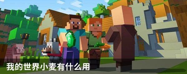 我的世界小麦有什么用