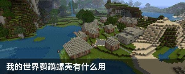 我的世界鹦鹉螺壳有什么用