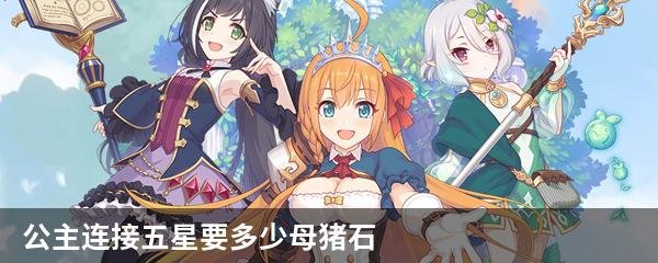 公主连接五星要多少母猪石