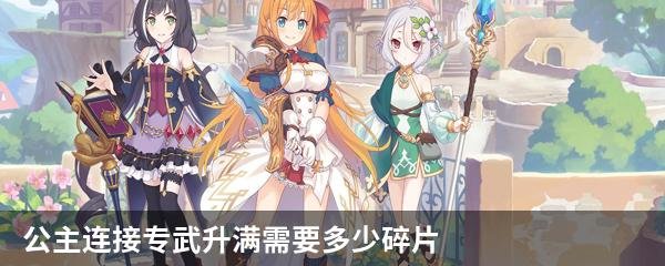 公主连接专武升满需要多少碎片