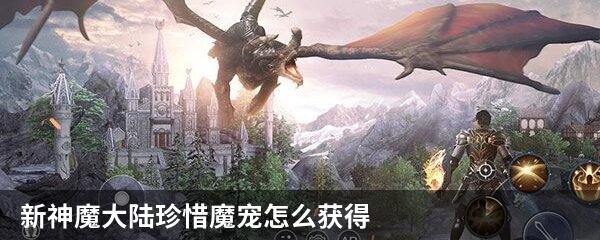 新神魔大陆珍惜魔宠怎么获得