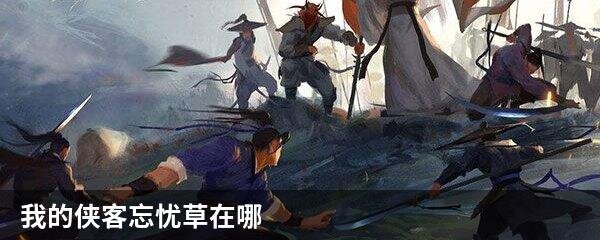 我的侠客忘忧草在哪