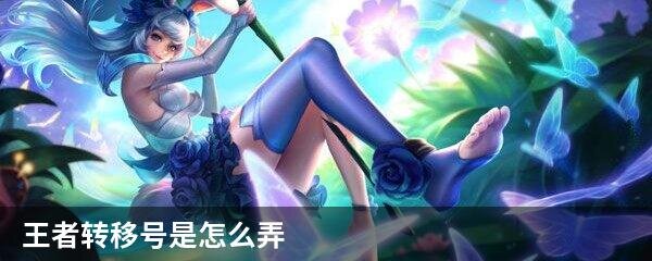 王者转移号是怎么弄