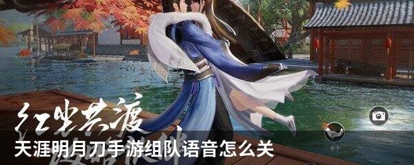 天涯明月刀手游组队语音怎么关