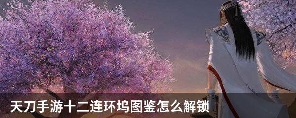 天刀手游十二连环坞图鉴怎么解锁