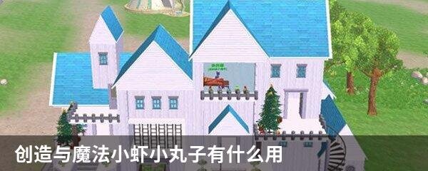 创造与魔法小虾小丸子有什么用