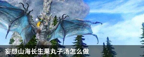 妄想山海长生果丸子汤怎么做