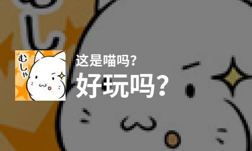  这是喵吗？好玩吗