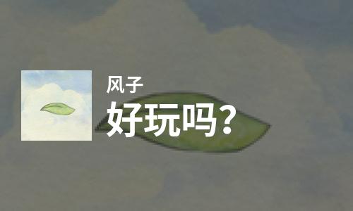  风子好玩吗
