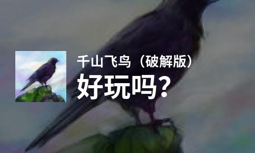  千山飞鸟（破解版）好玩吗