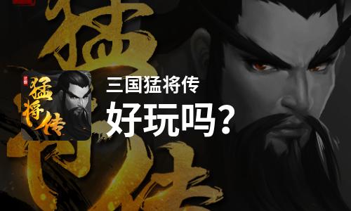  三国猛将传好玩吗