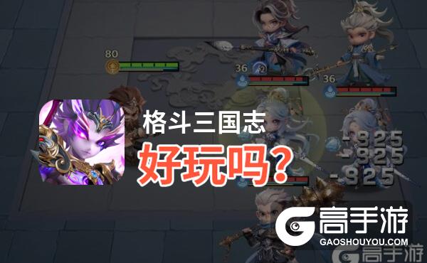 格斗三国志好玩吗