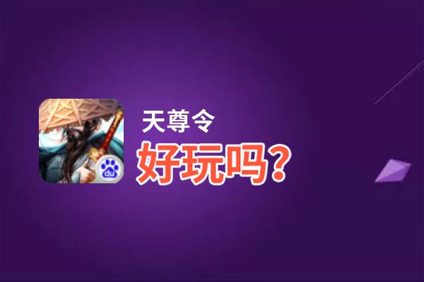 天尊令好玩吗？天尊令好不好玩评测