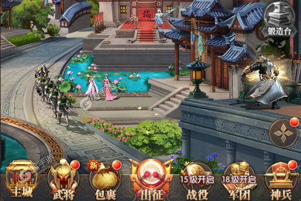 下载全新版《铁杆三国》领礼包 今天开新服登录享福利