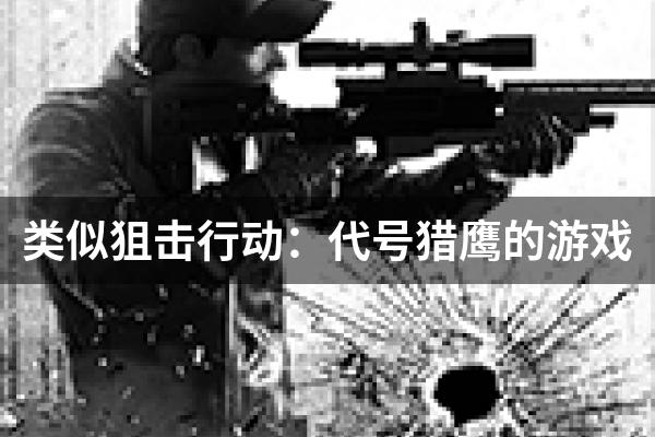 类似狙击行动：代号猎鹰的游戏