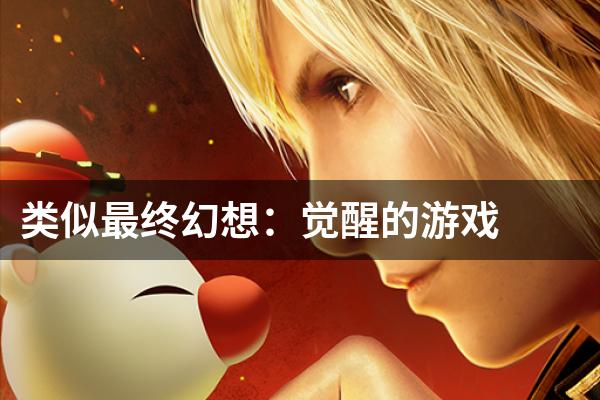 类似最终幻想：觉醒的游戏