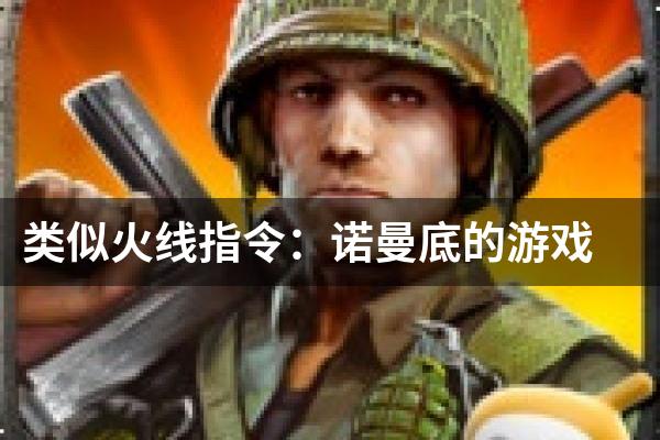 类似火线指令：诺曼底的游戏