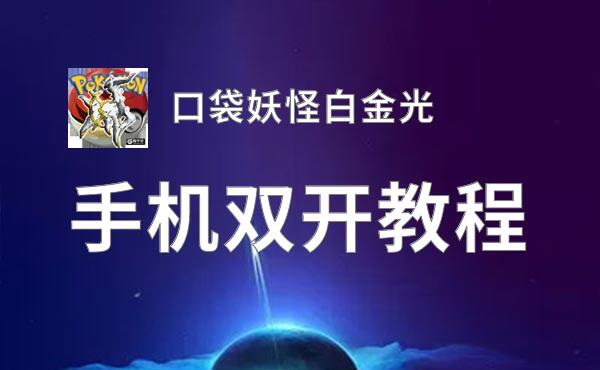 口袋妖怪白金光挂机软件&双开软件推荐  轻松搞定口袋妖怪白金光双开和挂机