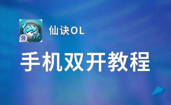 仙诀OL怎么双开  仙诀OL双开挂机软件推荐