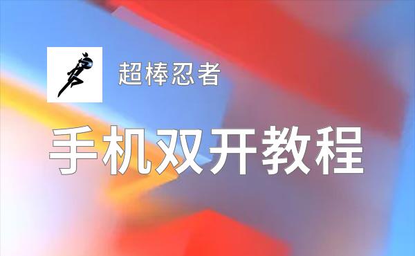 有没有超棒忍者双开软件推荐 深度解答如何双开超棒忍者