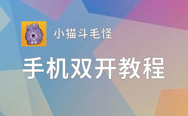 有没有小猫斗毛怪双开软件推荐 深度解答如何双开小猫斗毛怪