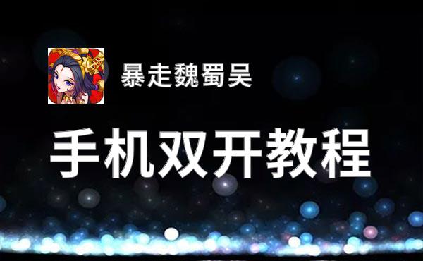 暴走魏蜀吴双开挂机软件推荐  怎么双开暴走魏蜀吴详细图文教程