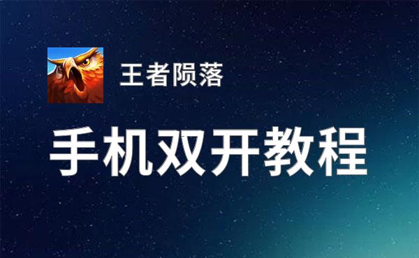 有没有王者陨落双开软件推荐 深度解答如何双开王者陨落