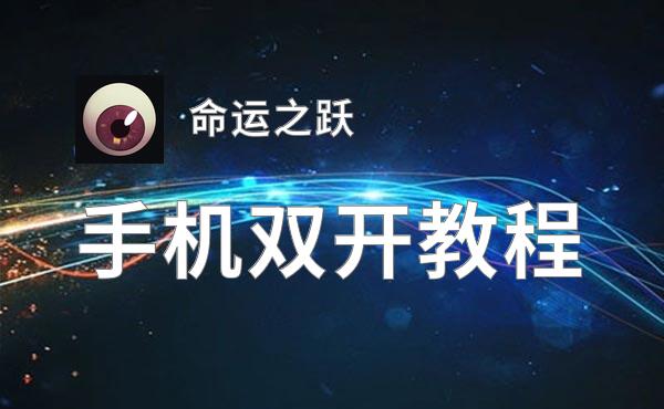 命运之跃如何双开 2020最新双开神器来袭