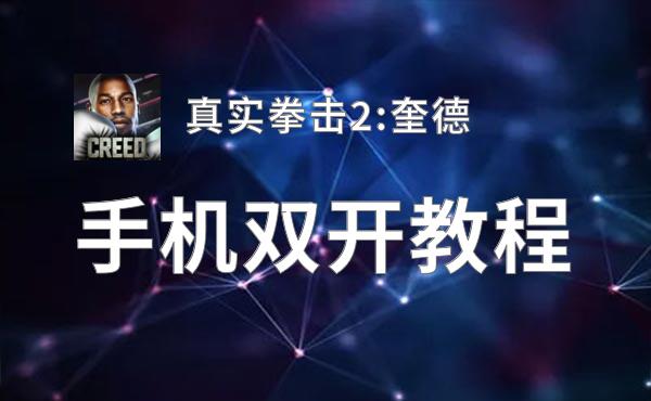 有没有真实拳击2:奎德双开软件推荐 深度解答如何双开真实拳击2:奎德