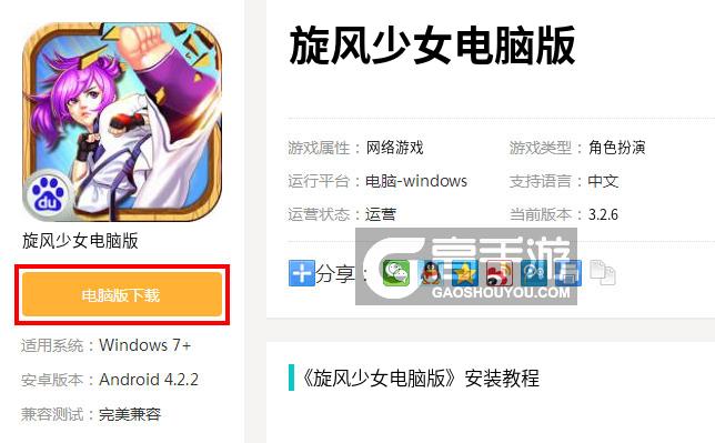  旋风少女电脑版下载