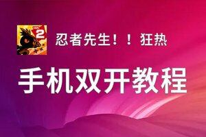 忍者先生！！狂热双开挂机软件推荐  怎么双开忍者先生！！狂热详细图文教程