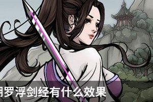 烟雨江湖罗浮剑经有什么效果
