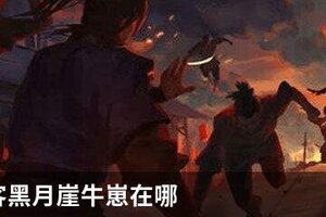 我的侠客黑月崖牛崽在哪