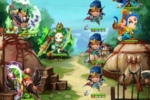 下载最新版《真三国乱舞》领礼包 今天开新服注册享福利