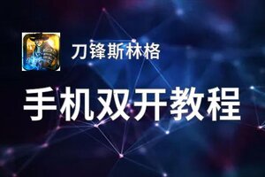 刀锋斯林格挂机软件&双开软件推荐  轻松搞定刀锋斯林格双开和挂机