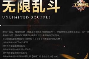 和好基友一起无限乱斗！王者荣耀无限乱斗模式详解