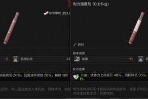 《暗区突围》药剂攻略：药剂功效&使用攻略