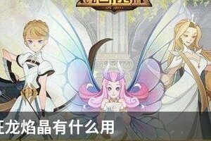 剑与远征龙焰晶有什么用