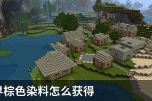 我的世界棕色染料怎么获得
