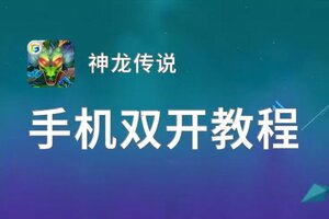 神龙传说怎么双开  神龙传说双开挂机软件推荐