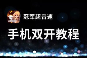 冠军超音速双开神器 轻松一键搞定冠军超音速挂机双开