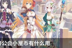公主连接公会小屋币有什么用