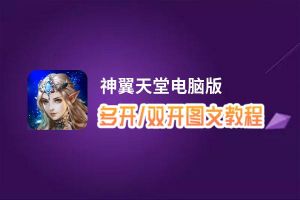神翼天堂怎么双开、多开？神翼天堂双开助手工具下载安装教程