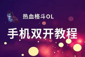 热血格斗OL双开挂机软件推荐  怎么双开热血格斗OL详细图文教程