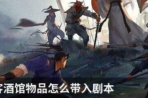 我的侠客酒馆物品怎么带入剧本