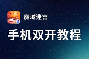 魔域迷宫双开挂机软件推荐  怎么双开魔域迷宫详细图文教程