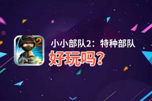 小小部队2：特种部队好玩吗？小小部队2：特种部队好不好玩评测